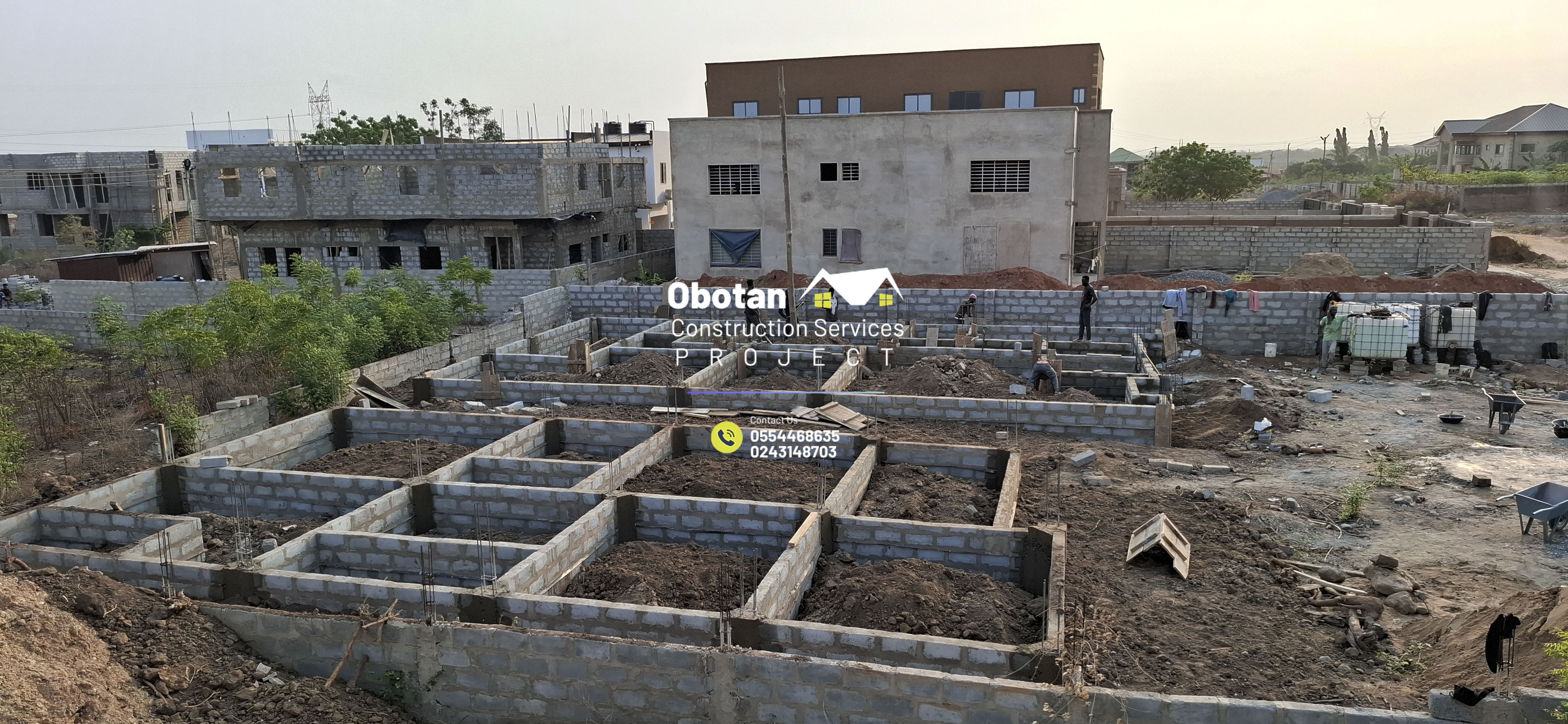 Double Two-Storey Residential Building